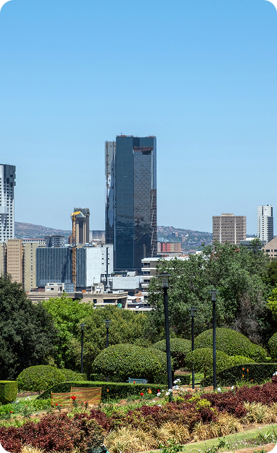 Pretoria city skyline